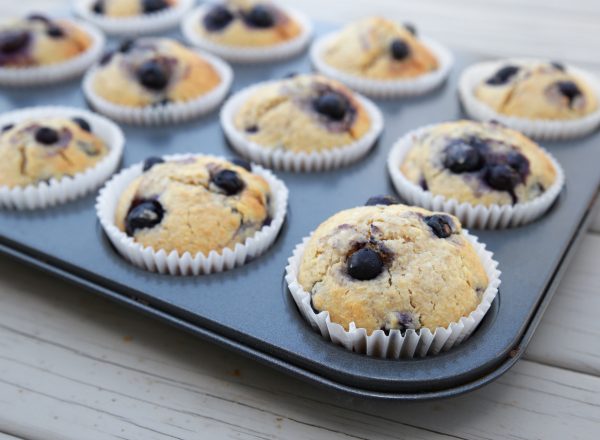 Make ahead blueberry muffins for busy mornings