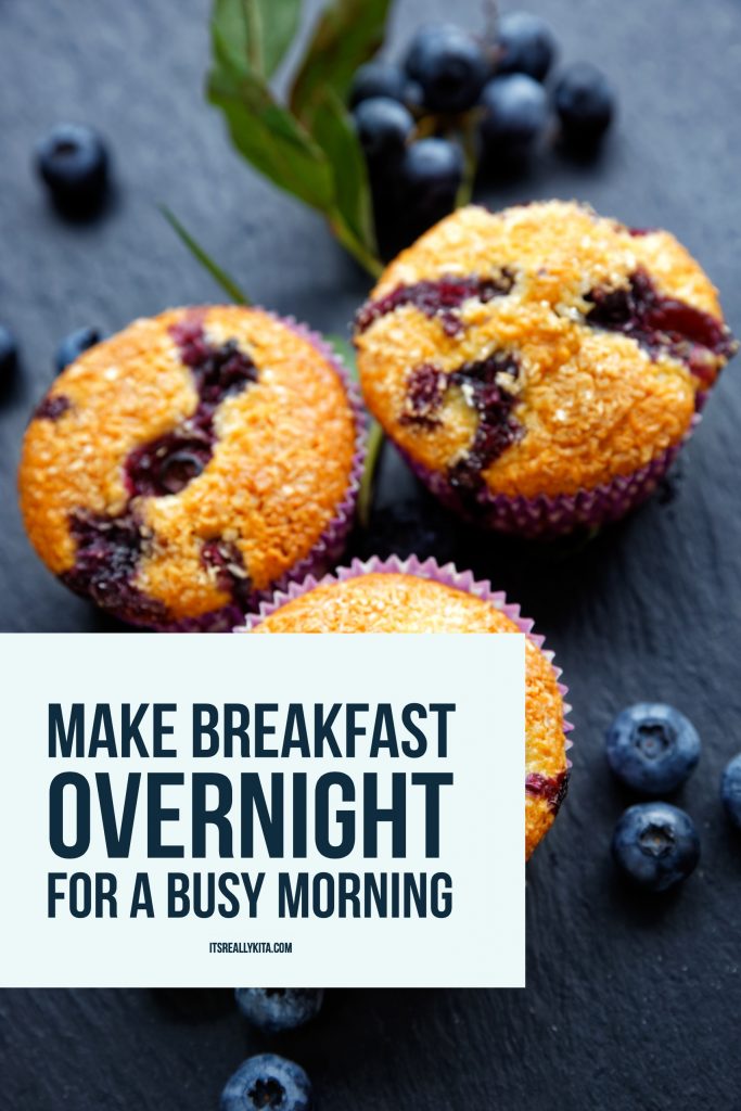 One of my go-to breakfast items is make ahead blueberry muffins. I use to make them from the box but I am trying to be a bit healthier around here so I started making them from scratch.